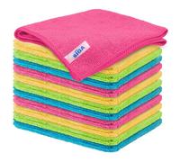 MR.SIGA Microfiber Cleaning Cloth,Pack of 12,Size:12.6" x 12.6"