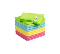 MR.SIGA Microfiber Cleaning Cloth,Pack of 12, Size:32 x 32 cm