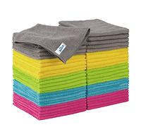 MR.SIGA Microfibre Cleaning Cloth, All Purpose Cleaning Towels, Pack of 50