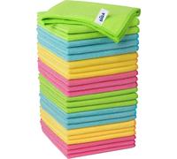 MR.SIGA Microfibre Cleaning Cloth, Pack of 24, Size:12.6" x 12.6"