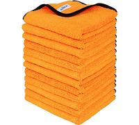 MR.SIGA Professional Microfiber Towels for Cars, Scratch Free, 12 Pack