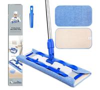 MR.SIGA Professional Microfibre Mop for Hardwood, Laminate Floor Cleaning