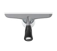 MR.SIGA Silicone Squeegee for Shower Doors, 25 cm/10 inch, grey & Black