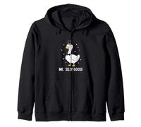 Mr Silly Goose Funny Bride Wedding Matching Zip Hoodie