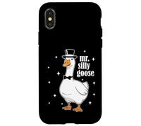 Mr Silly Goose Groom to Be Wedding Bride Groom Matching Case for iPhone X/XS