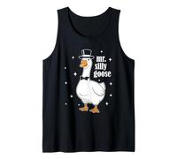 Mr Silly Goose Groom to Be Wedding Bride Groom Matching Tank Top