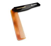 Mr Singhs Essential Beard Moustache Comb - Small Practical Instant Grooming - Pocket Sized - A Gentleman's Must