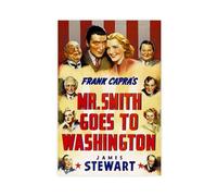 Mr. Smith Goes to Washington Canvas Poster Bedroom Decor Landscape Office Room Decor Gift 16x24inch(40x60cm)