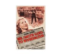 Mr. Smith Goes to Washington Canvas Poster Wall Art Decor Print Picture Paintings for Living Room Bedroom Decoration 24x36inch(60x90cm)