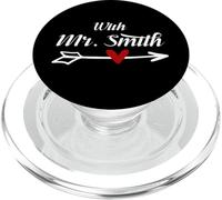 Mr. Smith With Mrs. Smith Married Matching Couples PopSockets PopGrip for MagSafe