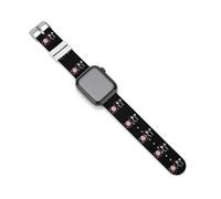 Mr Sperm Meet Ms Egg Silicone Watch Band Replacement Watch Straps Adjustable Sport Wristband for Women Men 38mm/40mm