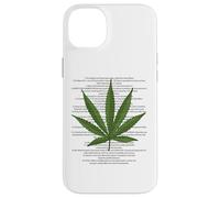 Mr Spliffy Official Logo Hemp Facts Cannabis Leaf 420 Stoner Case for iPhone 14 Plus