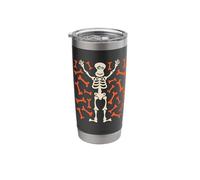 MR. Spooky Halloween Skeleton Bones Friendly Cute Adorable Stainless Steel Insulated Tumbler