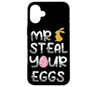 Mr Steal Your Eggs Funny Easter Sunday Egg Easter Case for iPhone 16 Plus
