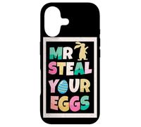 Mr Steal Your Eggs Rabbit Funny Easter Sunday Egg Easter Case for iPhone 17