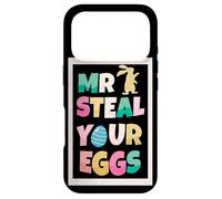 Mr Steal Your Eggs Rabbit Funny Easter Sunday Egg Easter Case for iPhone 17 Pro