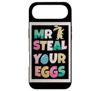 Mr Steal Your Eggs Rabbit Funny Easter Sunday Egg Easter Case for iPhone Air