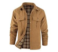 Mr.Stream Mens jacket Plaid Flannel Lined Llightweight Snap Summer Western Cowboy Shirt Jackets Coats 3268 Yellow XL