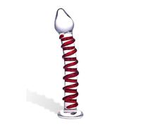 Mr. Swirly Glass Dildo