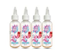 Mr Syrups Candy Floss Flavoured Syrup - 60ml Bottle Pure Natural Flavoured Sugar-Free syrup for Coffee, Cocktails Mocktails Iced Tea Milkshake & Baking (Pack of 4-60ml Combo)