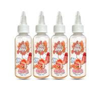 Mr Syrups Delicious Rhubarb Flavoured Syrup 60ml, Best Sugar Free Pure Natural Summer Drink Refeshment, Great Syrup for Coffee Milkshakes Mocktail Cocktail Frappes Juices Parties (Pack of 4 Combo)