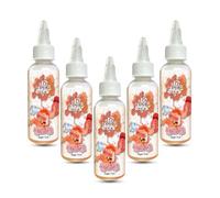 Mr Syrups Delicious Rhubarb Flavoured Syrup 60ml, Best Sugar Free Pure Natural Summer Drink Refeshment, Great Syrup for Coffee Milkshakes Cocktail Frappes Juices Beverages Parties (Pack of 5 - Combo)