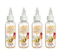 Mr Syrups Delicious Vanilla Flavoured Syrup 60ml, Best Sugar Free Pure Natural Summer Drink Refeshment, Great Syrup for Coffee Milkshakes Mocktail Cocktail Juice Beverages Parties (Pack of 4 Combo)