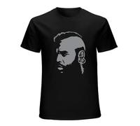 Mr T BA Baracus Inspired T-Shirt - A Team Retro 80s TV Mens or Ladies Style Tee Black L