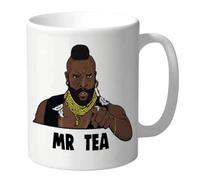 Mr Tea Funny Mug - A-Team Inspired Retro 80s Pop Culture Cup for Tea and Coffee CMUG106