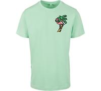 Mr Tee Flamingo Men's T-Shirt Cotton Jersey Print Summer Beach