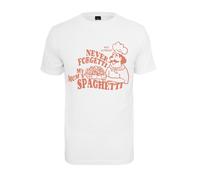 Mr. Tee Spaghetti T-Shirt Men Top Cotton Jersey Round Neck