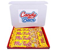 Mr Tom Peanut and Caramel Bars, Vegan Gift Box Hamper Set, 5 Bars