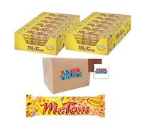 Mr Tom Peanut Bar 72 X 40g - Surprisingly Light, Crisp & Easy To Eat, Boxed Treatz
