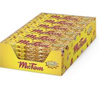 Mr. Tom Seriously Nutty Peanut Bars - 36 x 40 g Delicious Full Chocolate Box