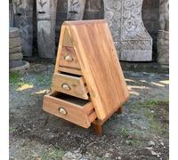 Mr Triangle Decoration Storage 3 Draws - Recycled Wood