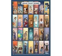Mr. Troove - Movie Toilet Scenes - A2 Poster - Guess the Films in the Picture: WC Edition - Bathroom Wall Art for Film Lovers - Funny Gift Idea