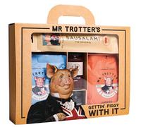 Mr Trotters - Getting Piggy With It - A Collection of Sausalami, Sweet Chilli Jam, Caramelised Onion Chutney and Two Flavours of Pork Crackling