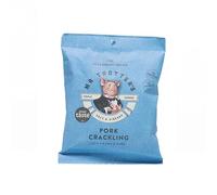 Mr Trotter's - Triple Cooked Pork Crackling Salt & Vinegar Box - Made Great in Britain - Home Bar Snack - Pork Scratching - Multipack 12x30g Packs