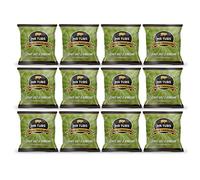 Mr Tubs Premium Pork Crackling Foil Bags (12 x 28g Pack) - Double Hand Cooked Gourmet Crackling not Pork Scratchings (Zingy Salt & Vinegar)