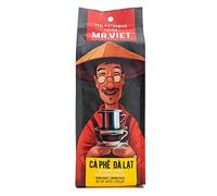 MR.VIET Medium Roast Ca Phe Dalat Ground Coffee 250g, Fresh and Promptly Delivered from Vietnam - Suitable for All Coffee Machines