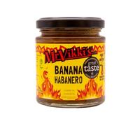 Mr Vikki’s Banana Habanero - 220g Jar | Unique Sweet Banana Pickle with Habanero & Ginger | Great with Curries & Sandwiches