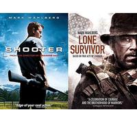 Mr Wahlburg Playing Special Force Heroes: Shooter + Lone Survivor Marky Mark Wahlberg 2 DVD Bundle
