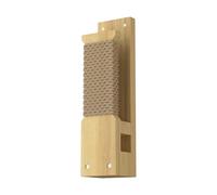 MR Wall Mount Makiwara 18”x4.5”, Traditional Makiwara Board Strike Pad, Professional Makiwara Punching Board, Clapper Mount Punching Pad