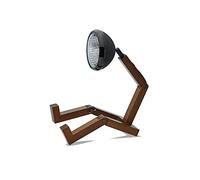 MR. WATTSON Mega Floor Lamp - Handmade Adjustable LED Lamp for The Living Room | W31.2 x D55.3 x H77-83.7cm | Fashion Black