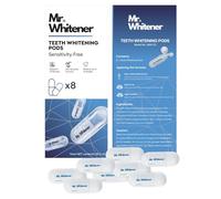 Mr.Whitener Teeth Whitening Refill Kit - 8 Gel Pods (33.6ml) - Peroxide-Free, Vegan, Pap Pro Formula - Safe for Sensitive Teeth - Fast Acting Tooth Whitener, LED Kit Compatible