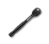 Mr.wintek 3/8" Drive Ratchet Handle with Quick-Release Head, 72-Tooth | Reversible Switch, 5° Swing, 200mm, CR-V, Black Phosphate Coating, Laser Marking, Ergonomic, ANSI, High Torque