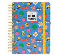 Mr. Wonderful - 2026-2027 School Diary with Spiral and Stickers - Complete Daily Planner with Extras and Organization - In My World