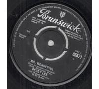 MR WONDERFUL 7 INCH (7" VINYL 45) UK BRUNSWICK