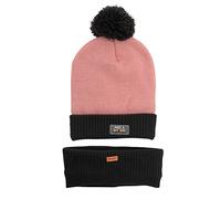 Mr. Wonderful - Beanie and Snood Set - Have a Nice Day!, Pink, One Size