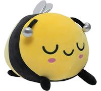 Mr Wonderful Bee Plush Stuffed Animal 30cm Yellow Black Silver Wings Soft Toy